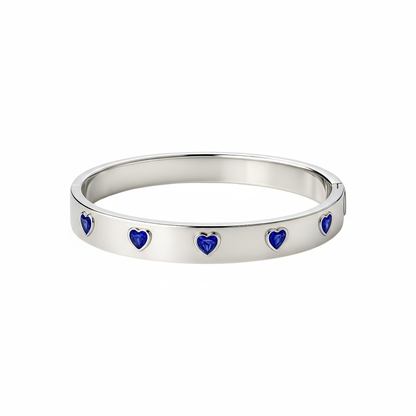 Amore Cinco Elemental Bangle – Blue Sapphire