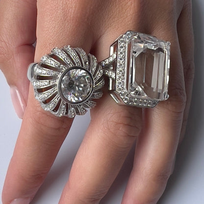 Nexus Mega Ring – Rock Crystal