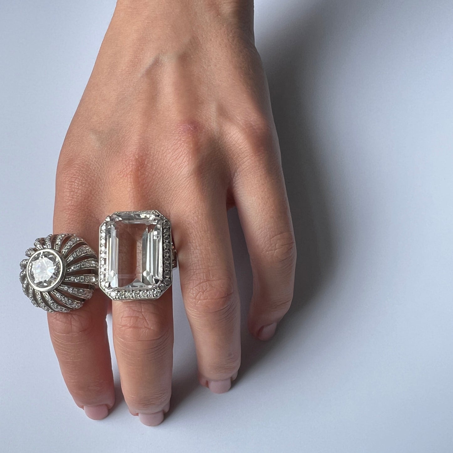 Nexus Mega Ring – Rock Crystal