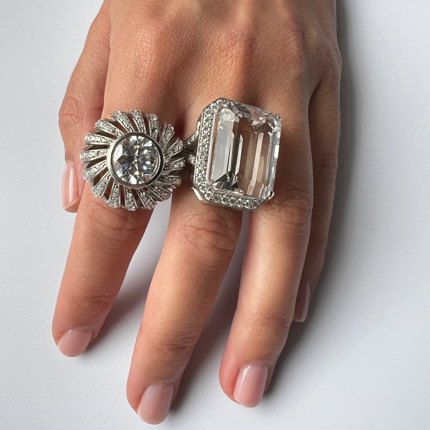 Nexus Mega Ring – Rock Crystal