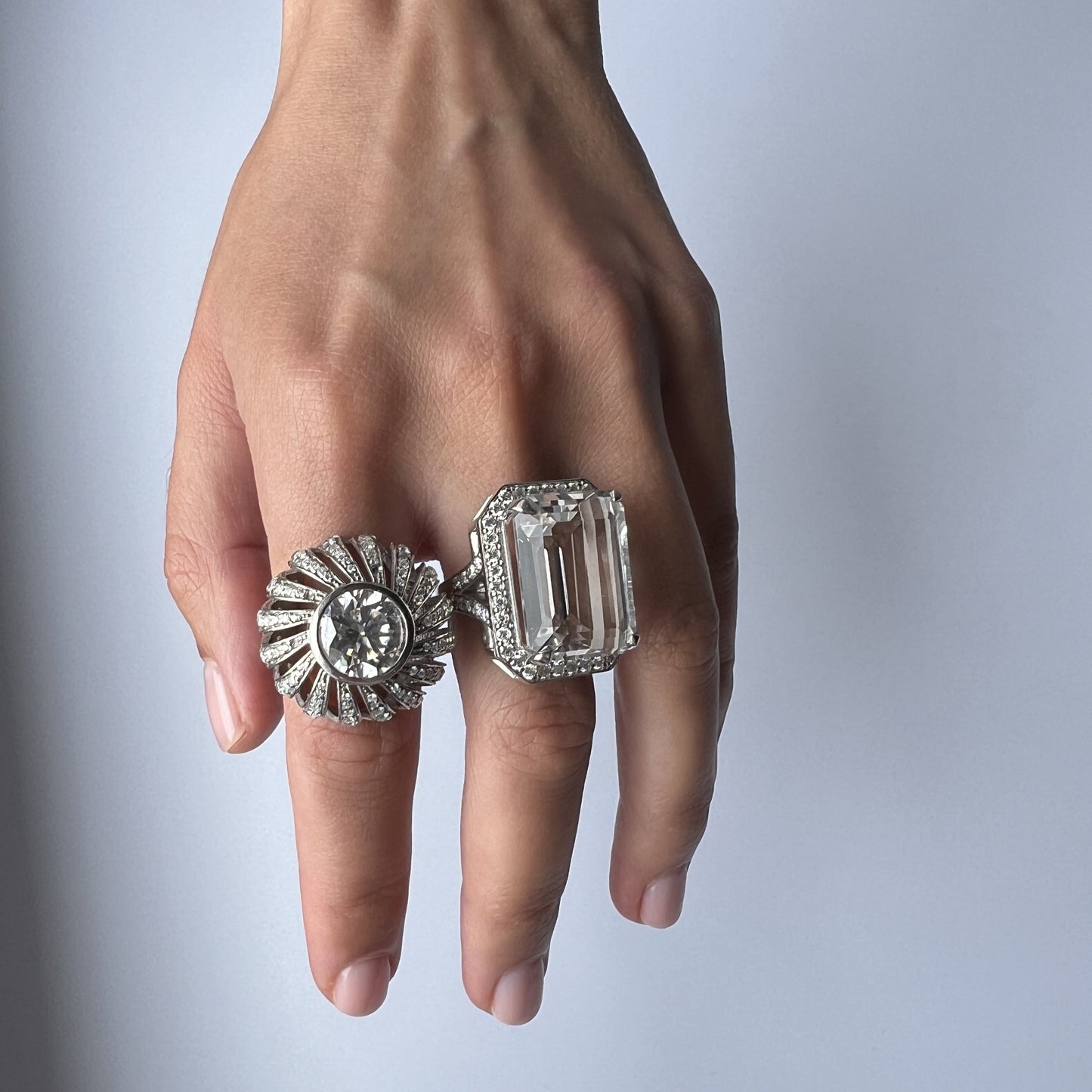 Forma Pasha Ring – White Diamond