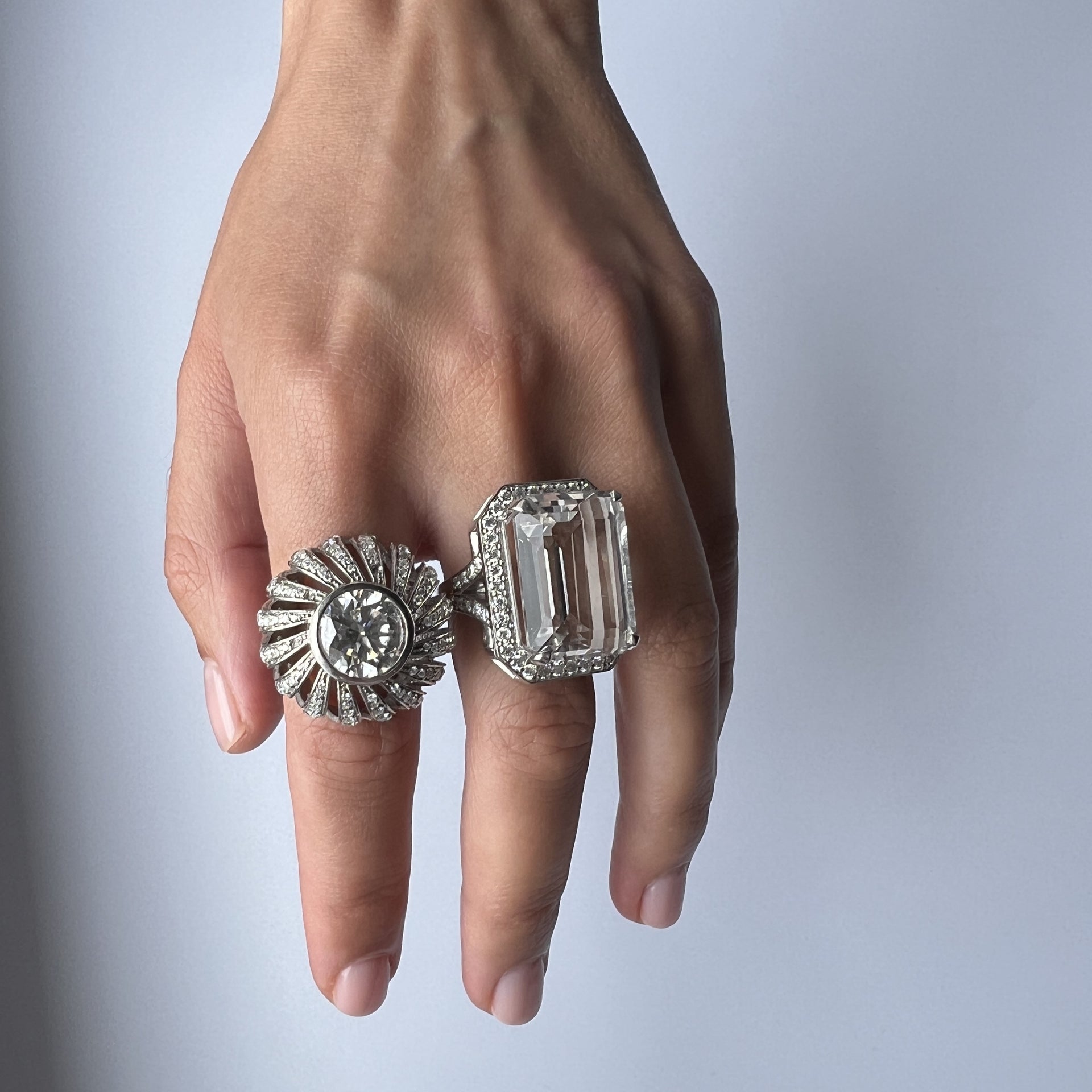 Forma Pasha Ring – White Diamond