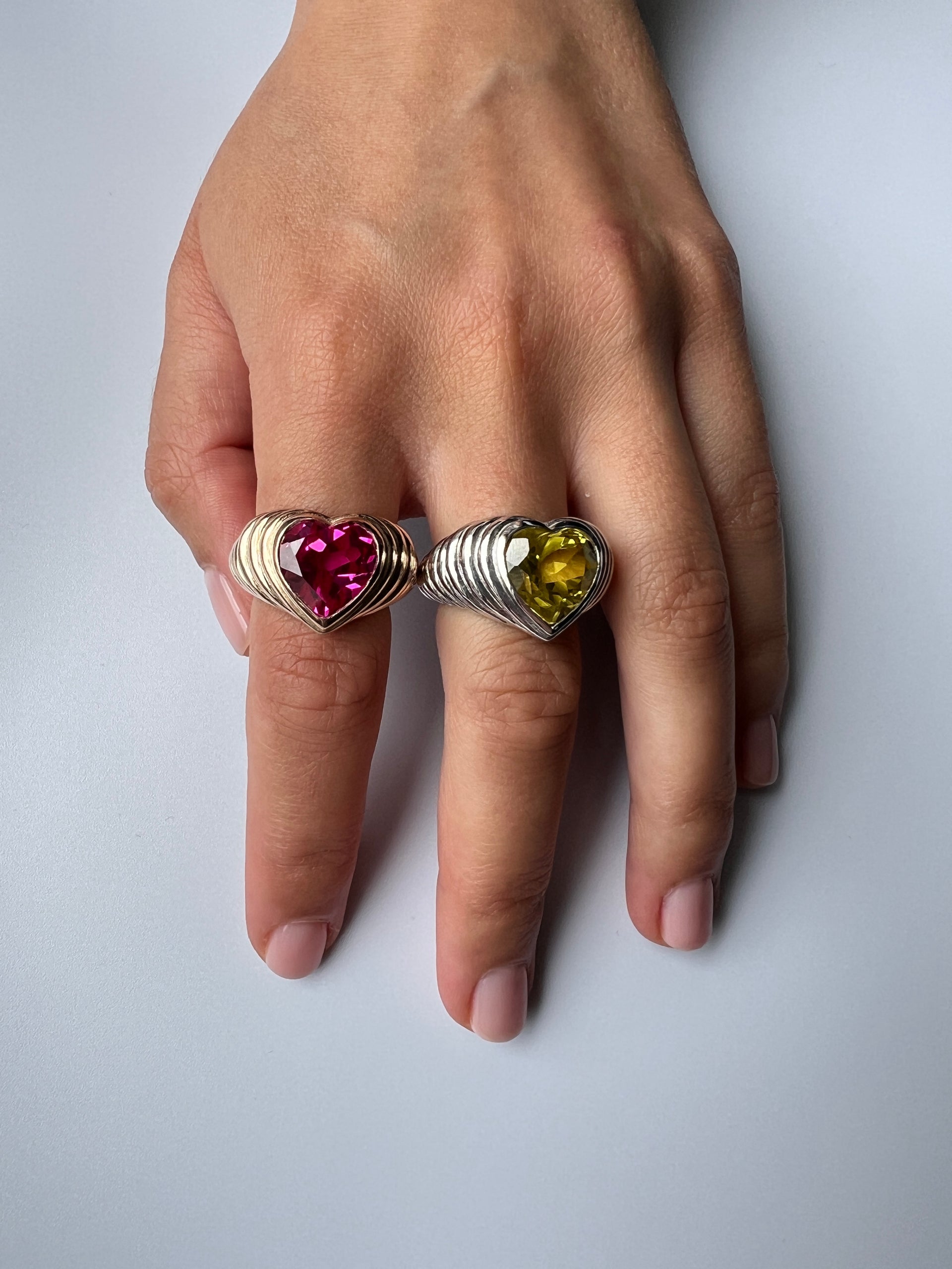 Amore Signet Ring – Purple Amethyst