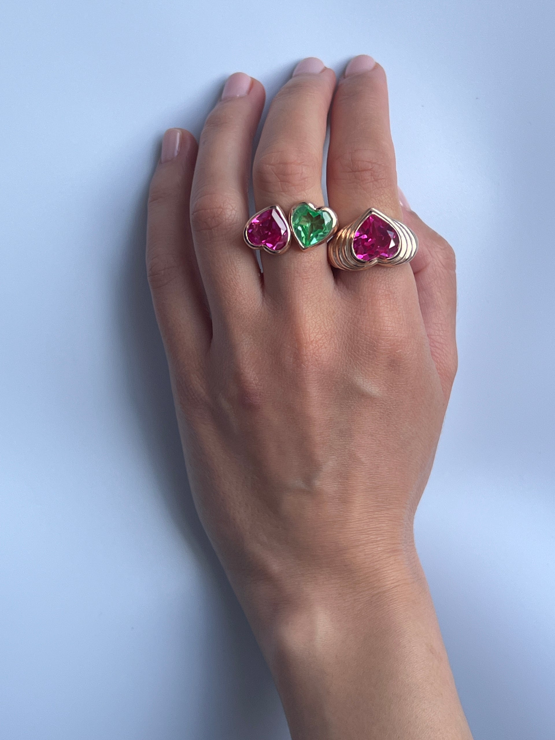 Amore Signet Ring – Purple Amethyst