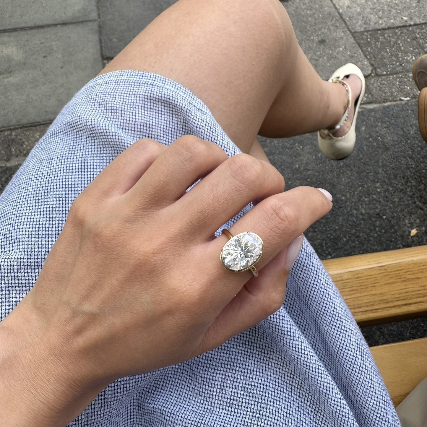 Velara Grand Ring – White Diamond