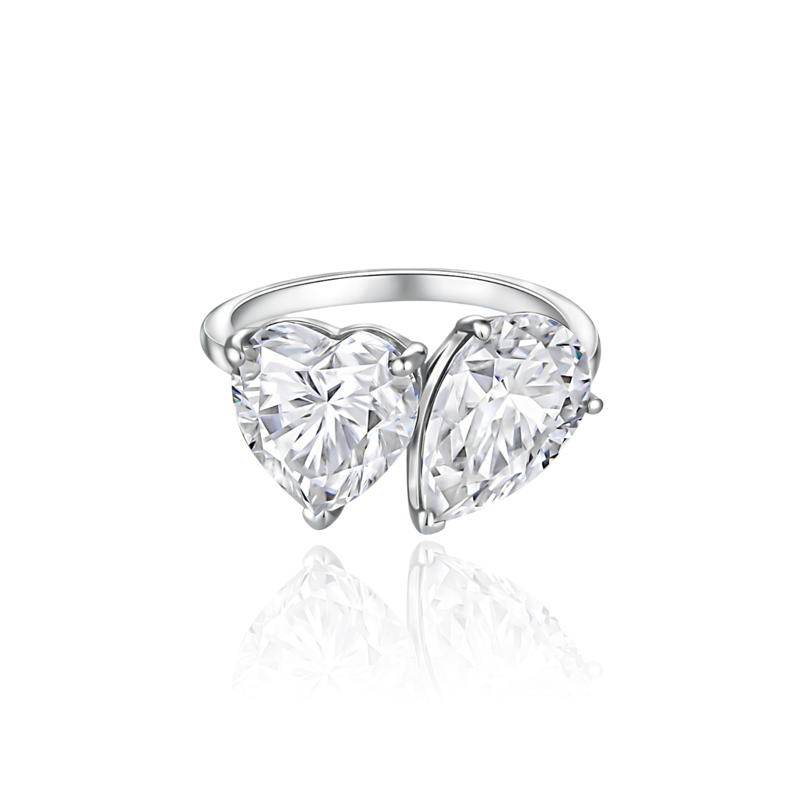 Amore Toi & Moi Ring – White Diamond