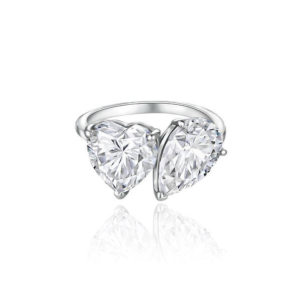 Amore Toi & Moi Ring – White Diamond