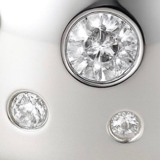 Linea Confetti Maxi Ring – White Diamond