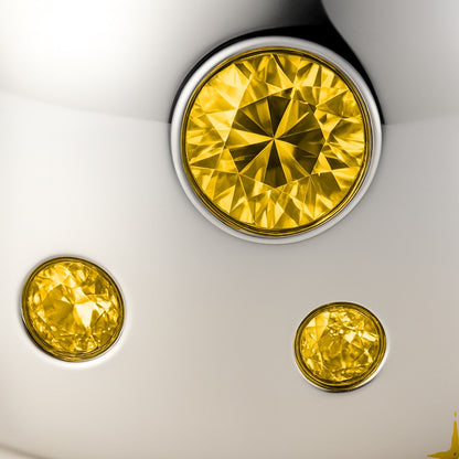 Linea Confetti Maxi Ring – Yellow Sapphire