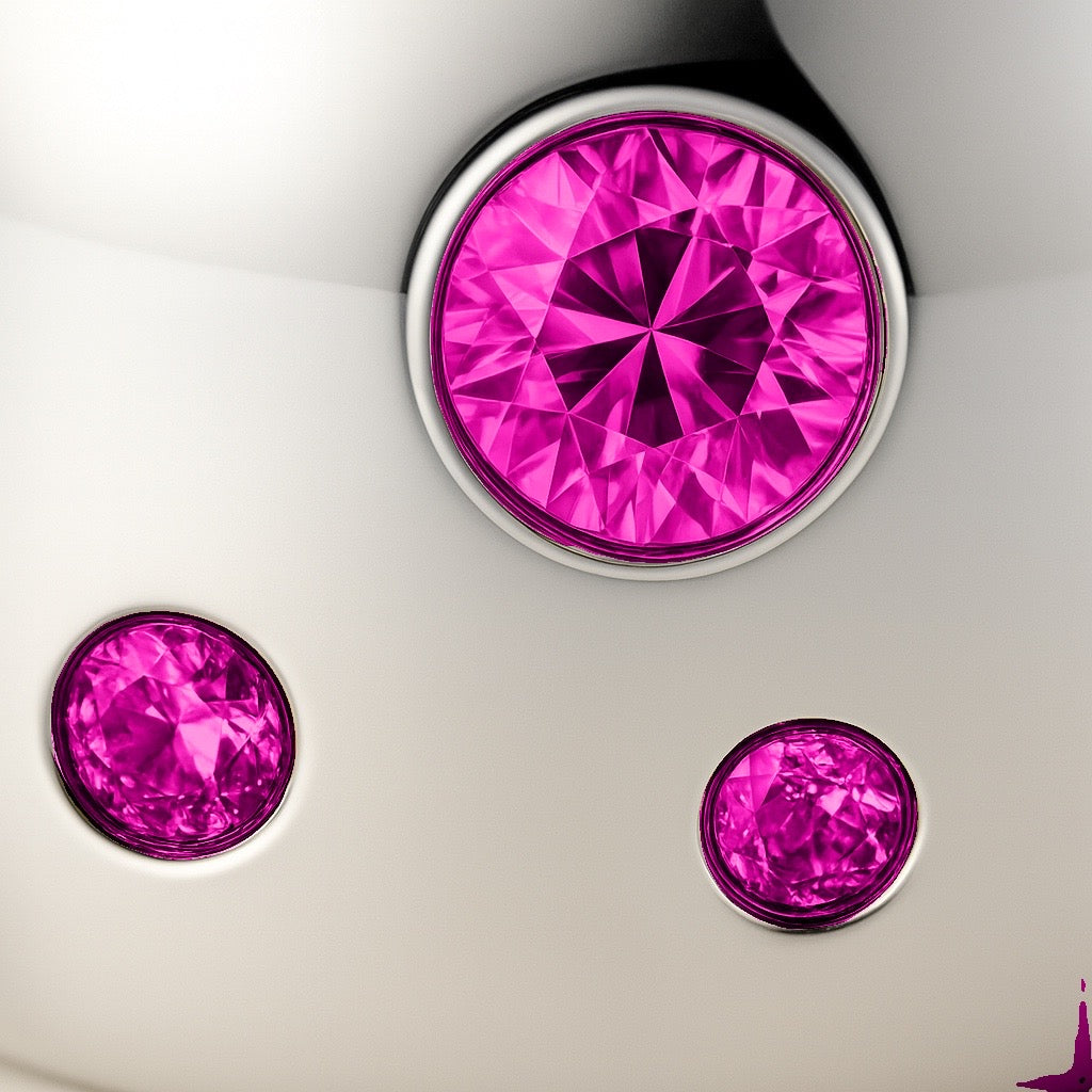 Linea Confetti Maxi Ring – Vivid Pink Sapphire