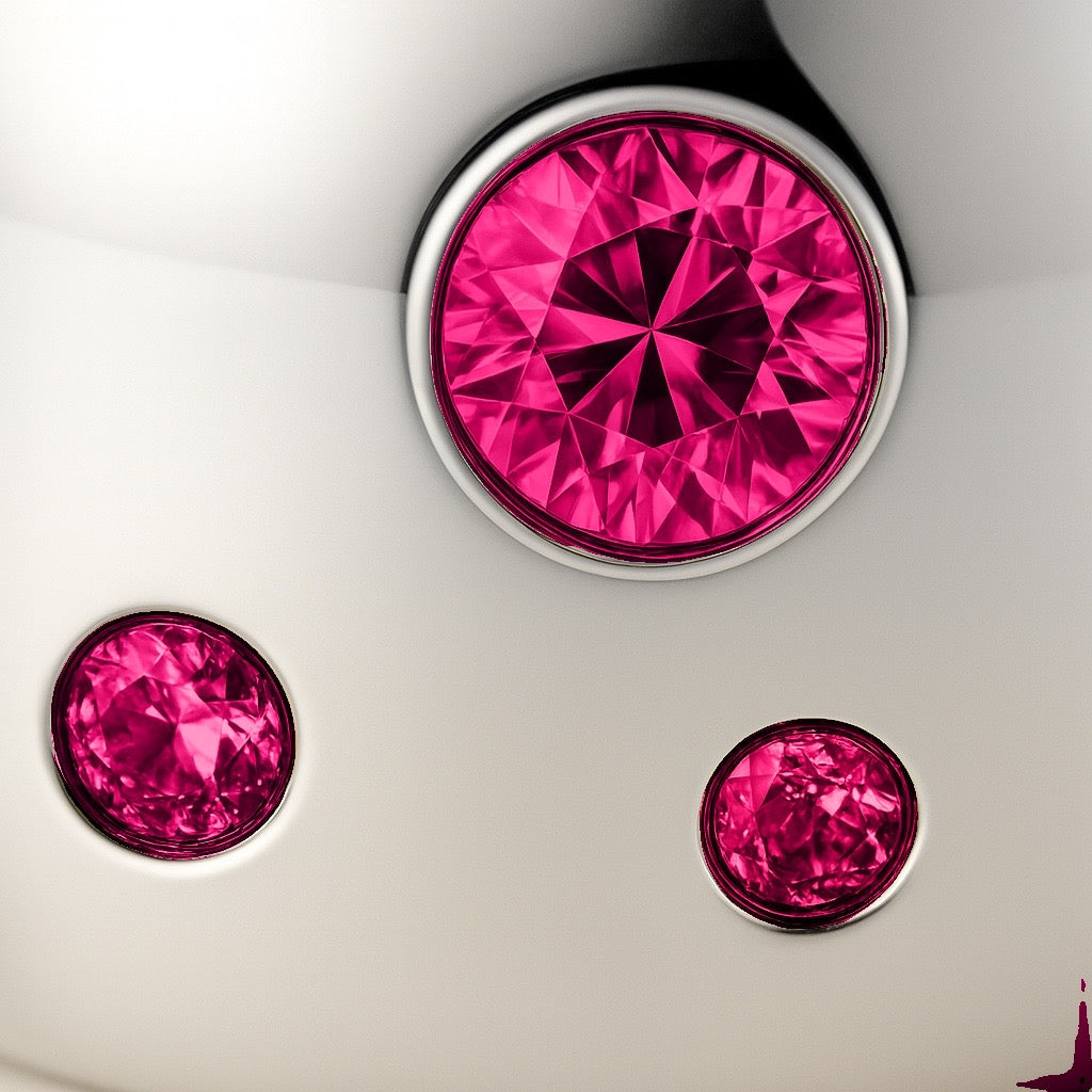 Linea Confetti Maxi Ring – Red Ruby