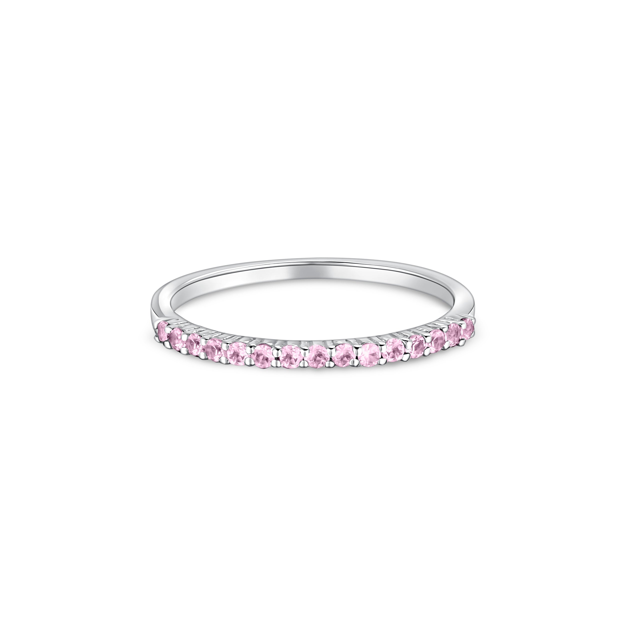 Linea Demi Ring – Light Pink Sapphire
