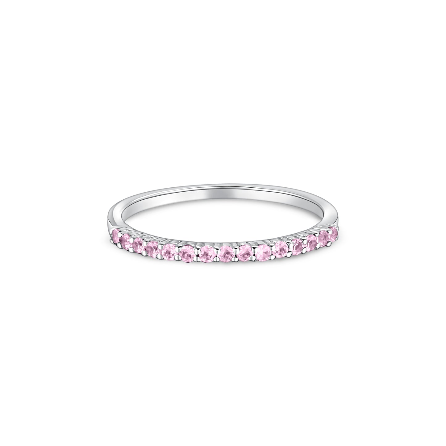 Linea Demi Ring – Light Pink Sapphire