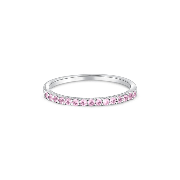 Linea Demi Ring – Light Pink Sapphire