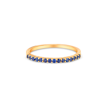Linea Demi Ring – Blue Sapphire