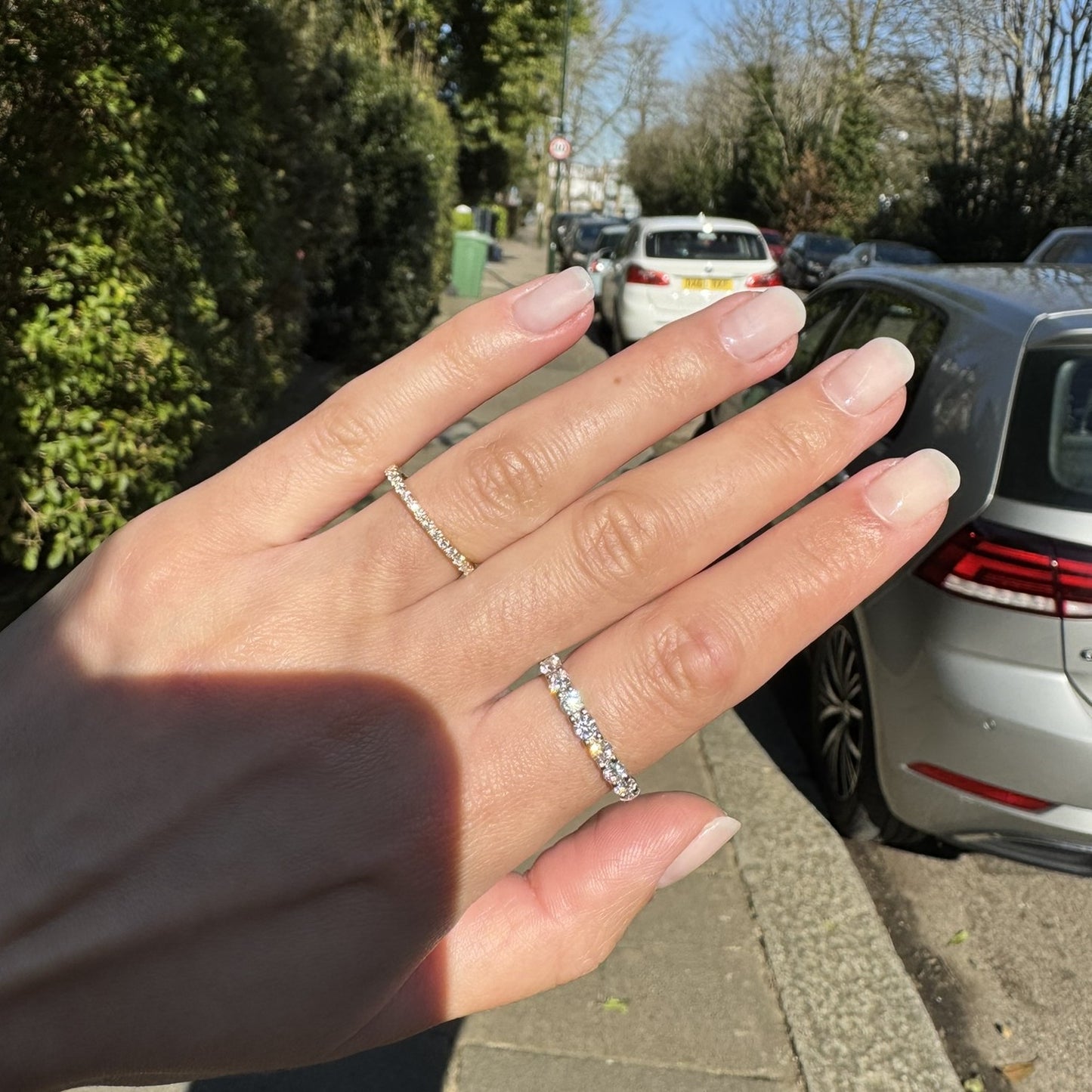 Linea Demi Grande Ring – Yellow Sapphire