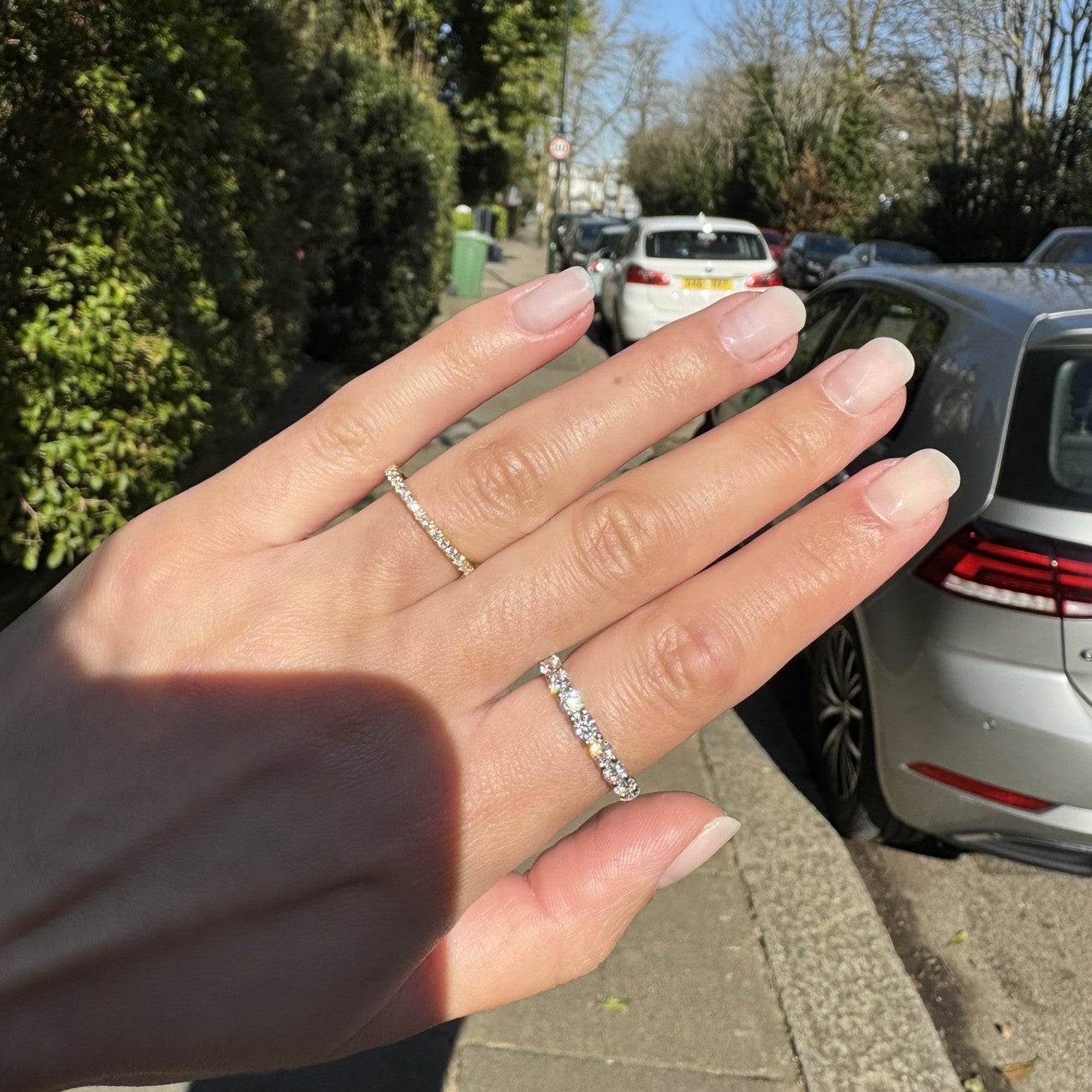 Linea Demi Grande Ring – Light Pink Sapphire