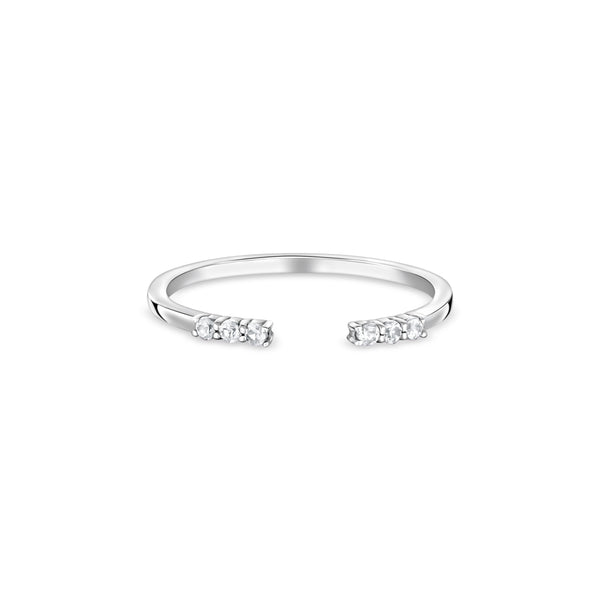 Linea Tres Ring – White Diamond