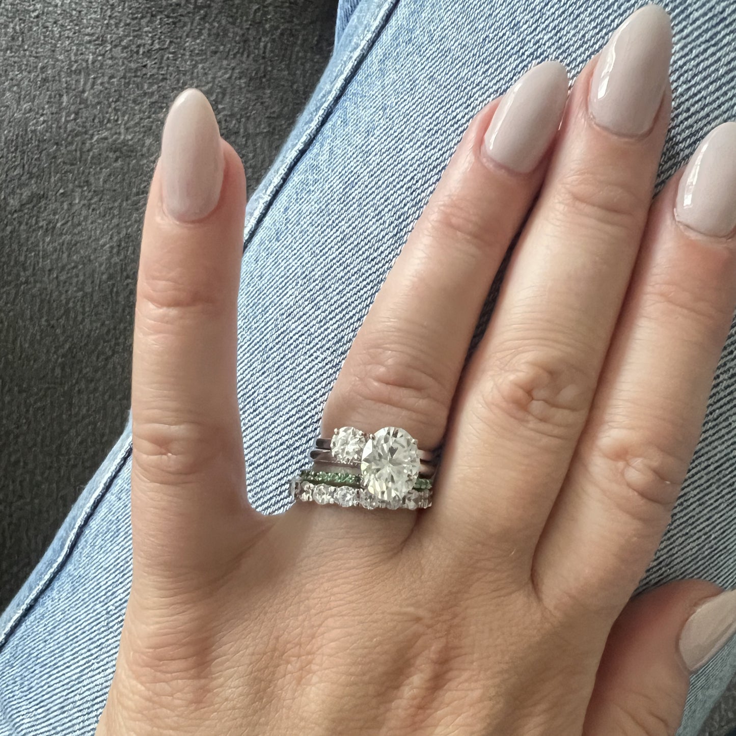 Velara Signature Ring – Light Blue Aquamarine