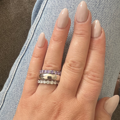 Linea Grande Ring – Light Blue Aquamarine