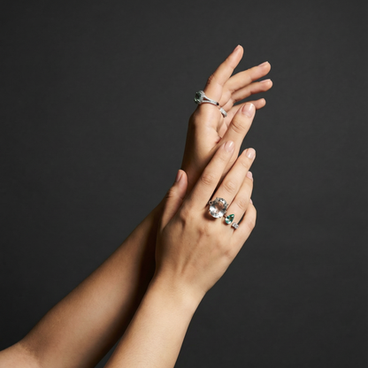 Velara Majestic Ring – Rock Crystal