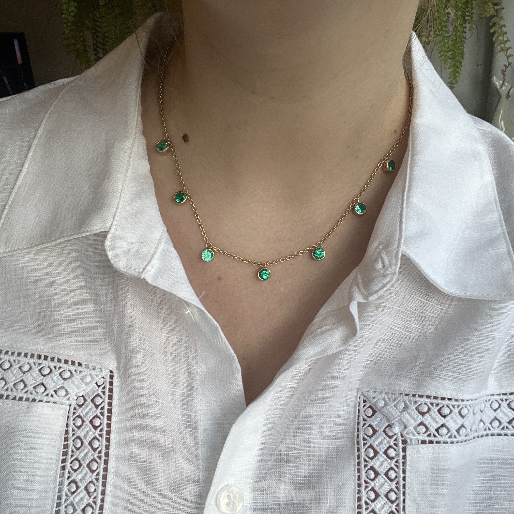 Forma Harmony Necklace – White Diamond