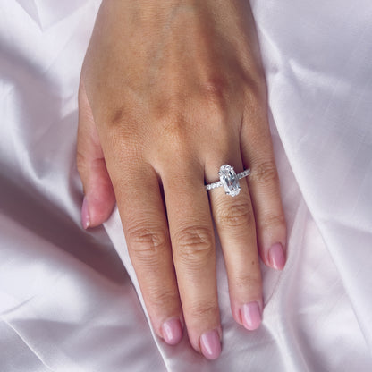 Velara Axis Ring – Blue Sapphire