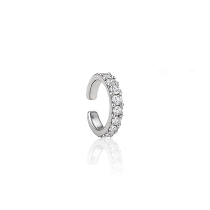 Linea Grande Ear Cuff – White Diamond