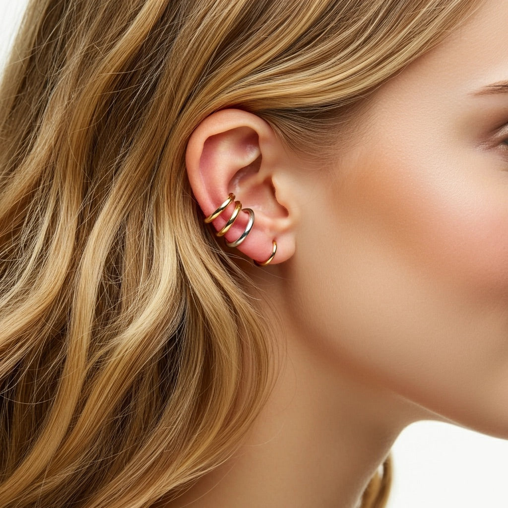 Donut Mini Ear Cuff