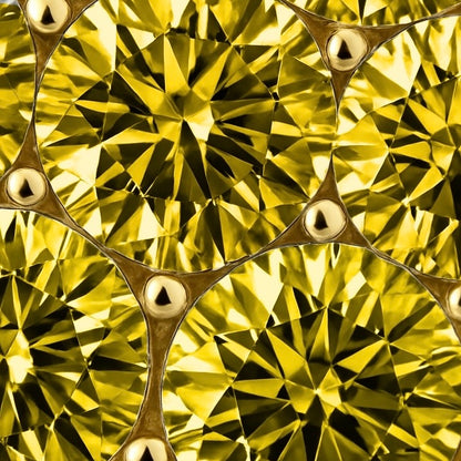 Linea Bold Ear Cuff – Yellow Sapphire