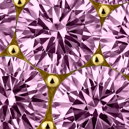 Linea Bold Ear Cuff – Light Pink Sapphire
