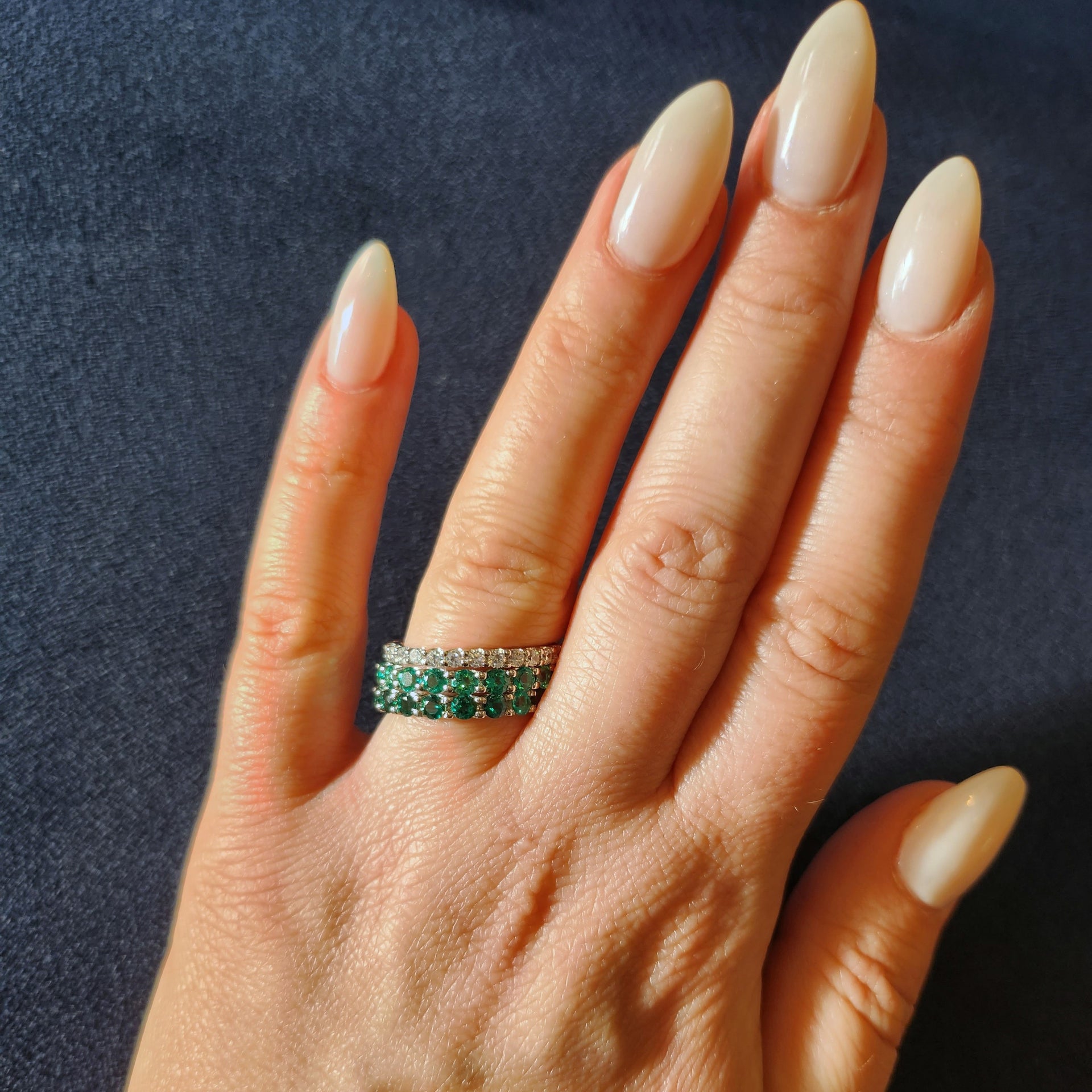 Linea Demi Grande Ring – Light Pink Sapphire