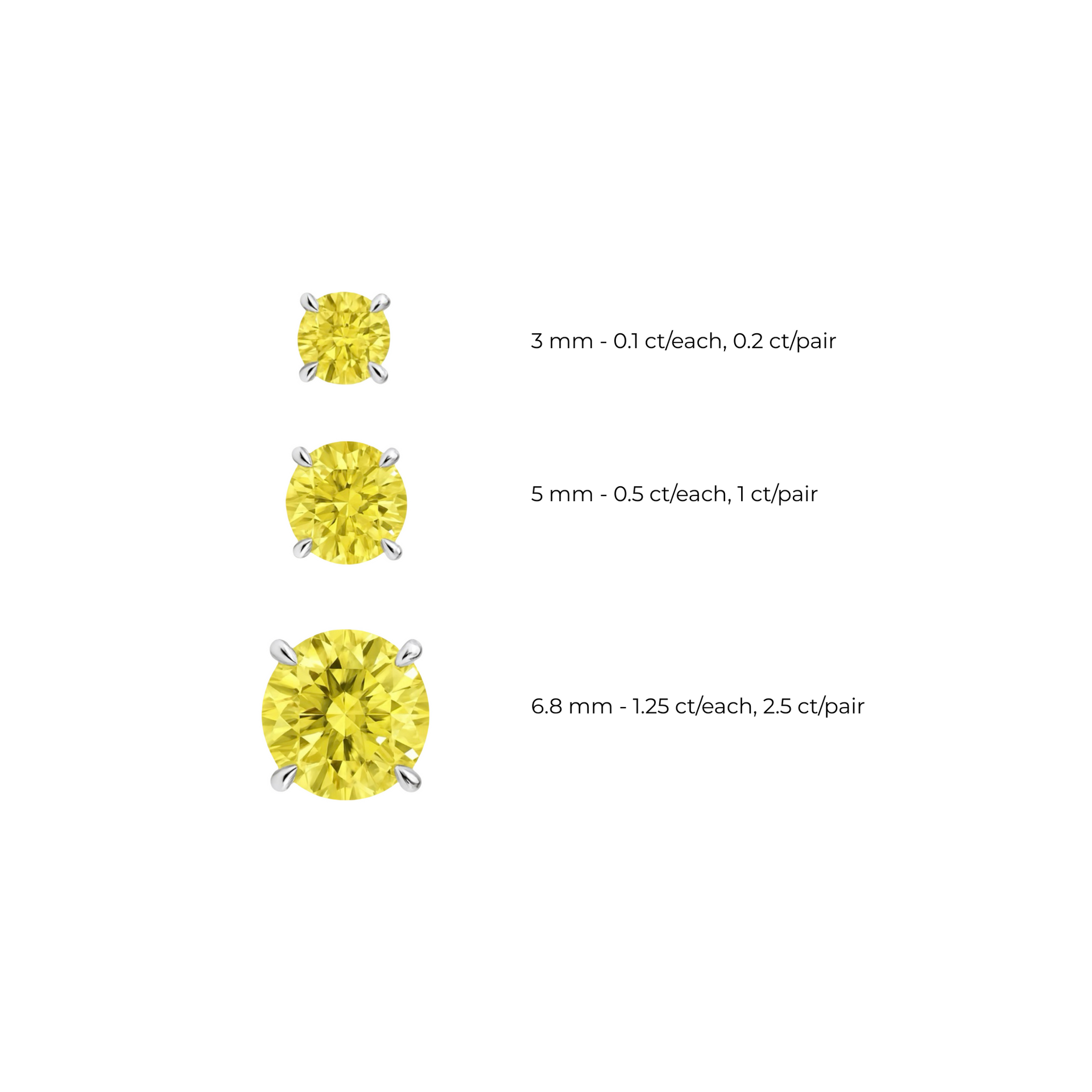 Juno Grande Stud Earrings – Colombian Green Emerald
