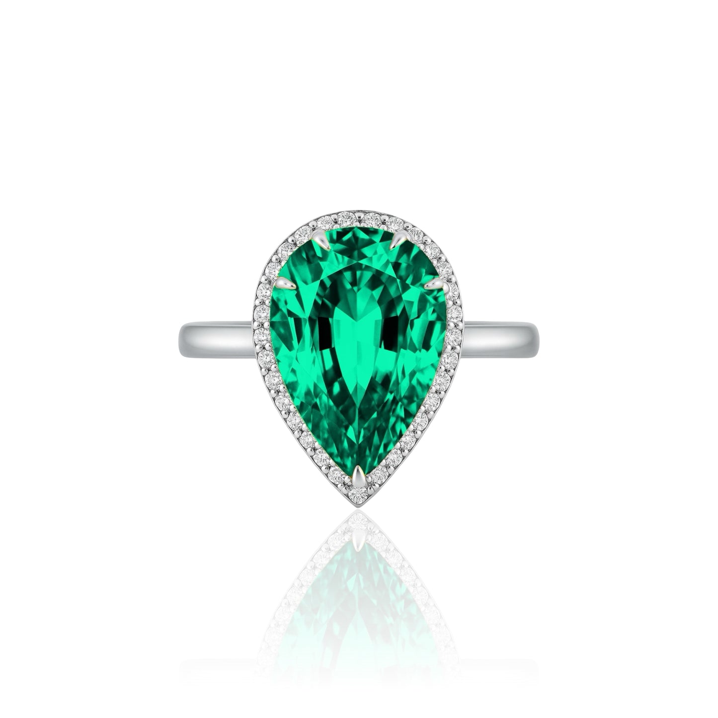 Nova Principessa Ring – Colombian Green Emerald