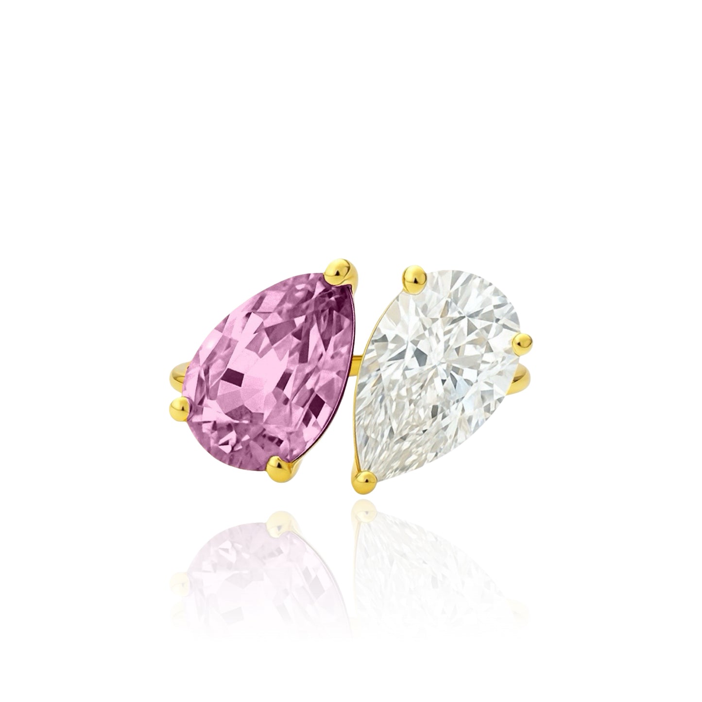 Nova Versus Ring – Light Pink Sapphire