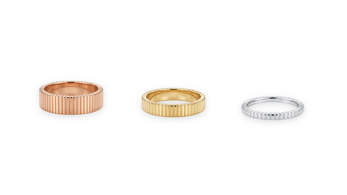 Ridge Rings Female Ridge ring series – ATLAS CARRÉ