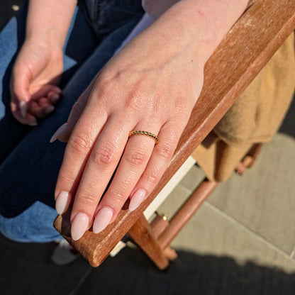 Rope Midi Ring