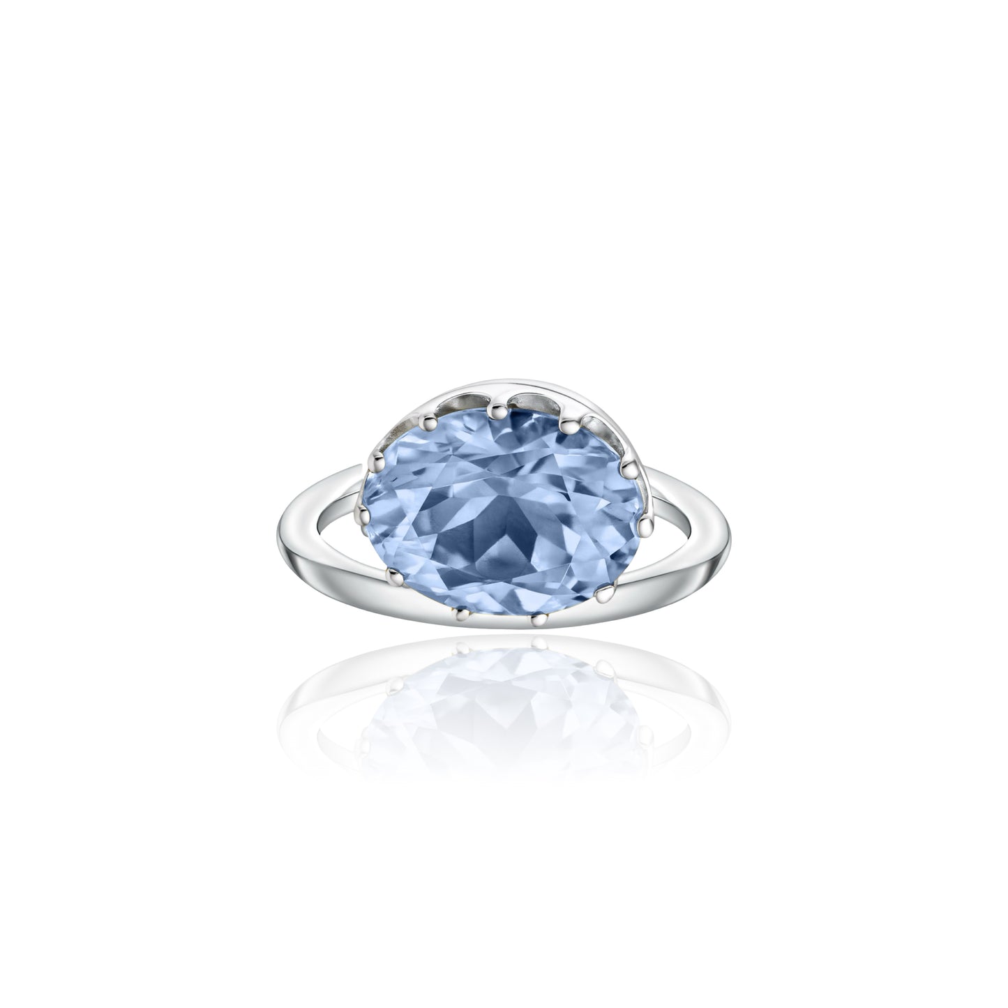 Velara Satellite Ring – White Diamond
