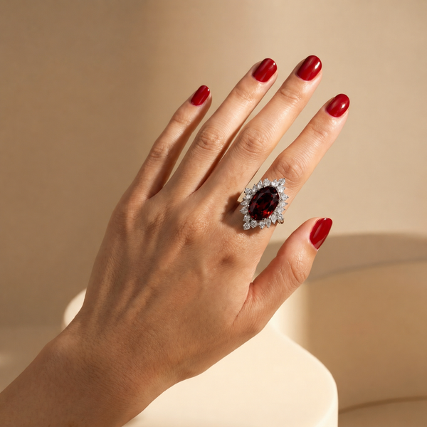 Deep Red Garnet