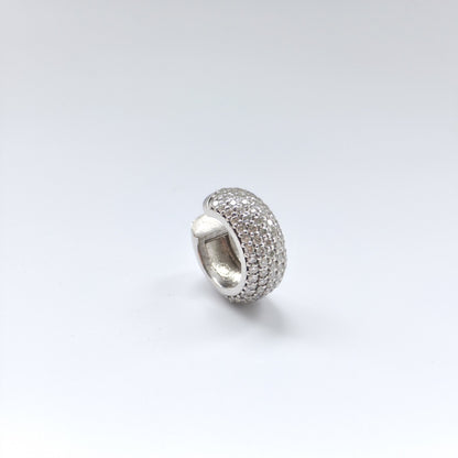 Linea Bold Ear Cuff – Blue Sapphire