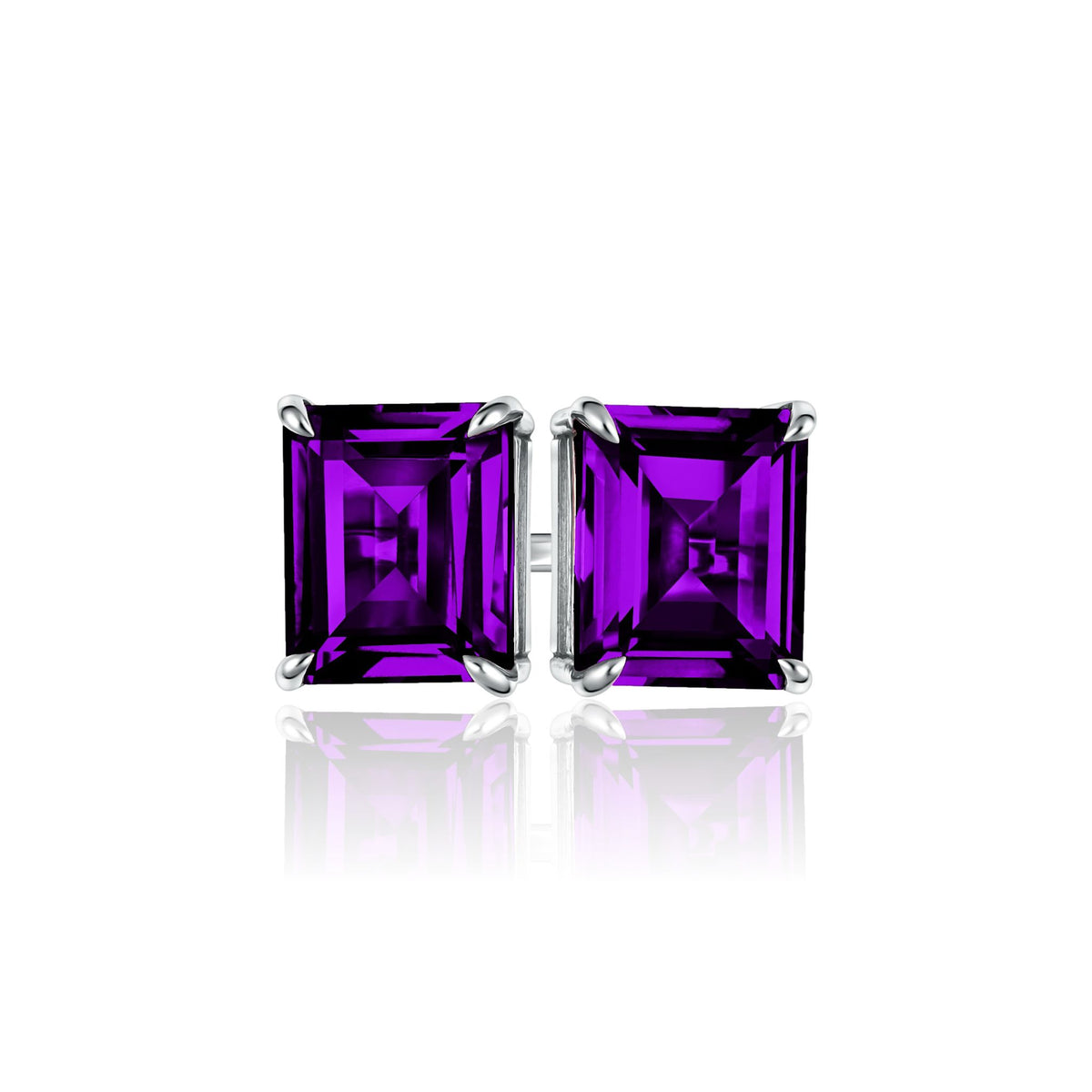 Nexus Twin Ring – Purple Sapphire