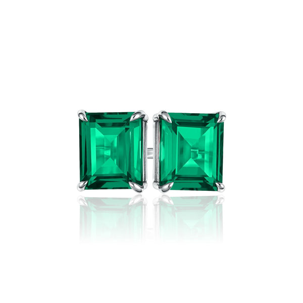 Nexus Twin Ring – Colombian Green Emerald