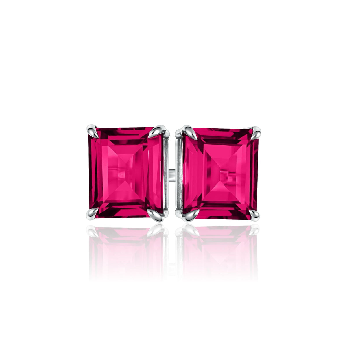 Nexus Twin Ring – Red Ruby