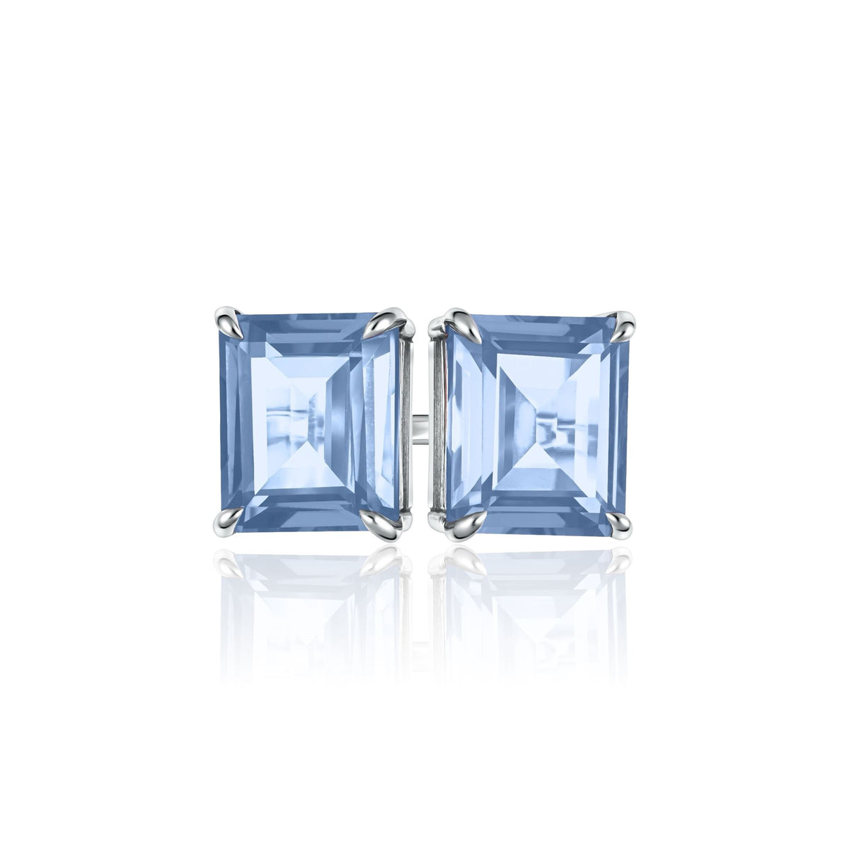 Nexus Twin Ring – Light Blue Aquamarine