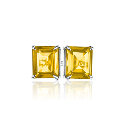 Nexus Twin Ring – Yellow Sapphire