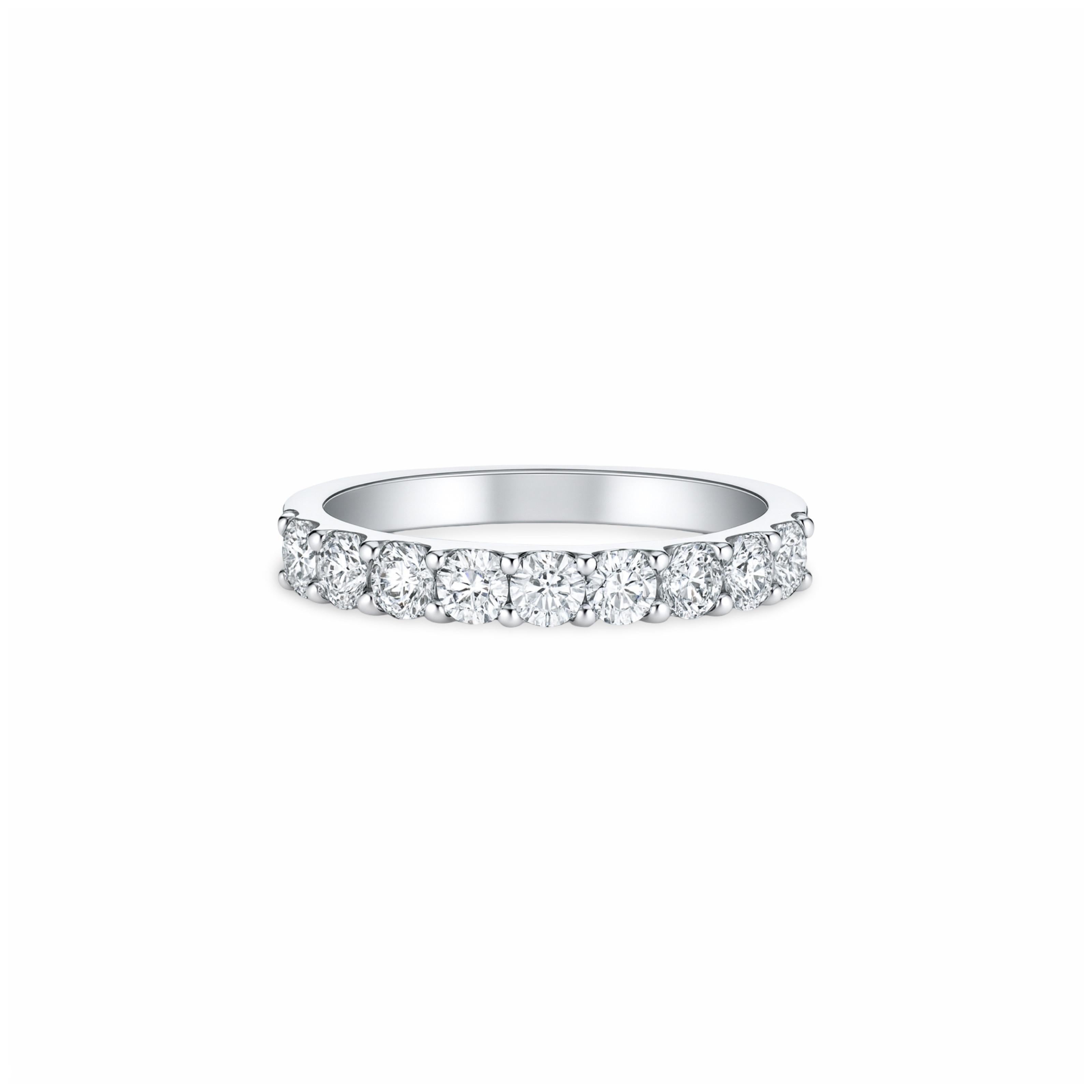 Linea Demi Grande Ring – White Diamond