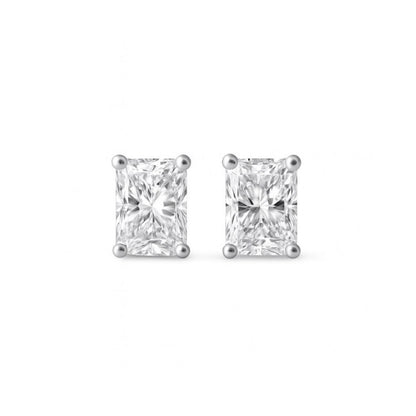 Nexus Stud Earrings – White Diamond