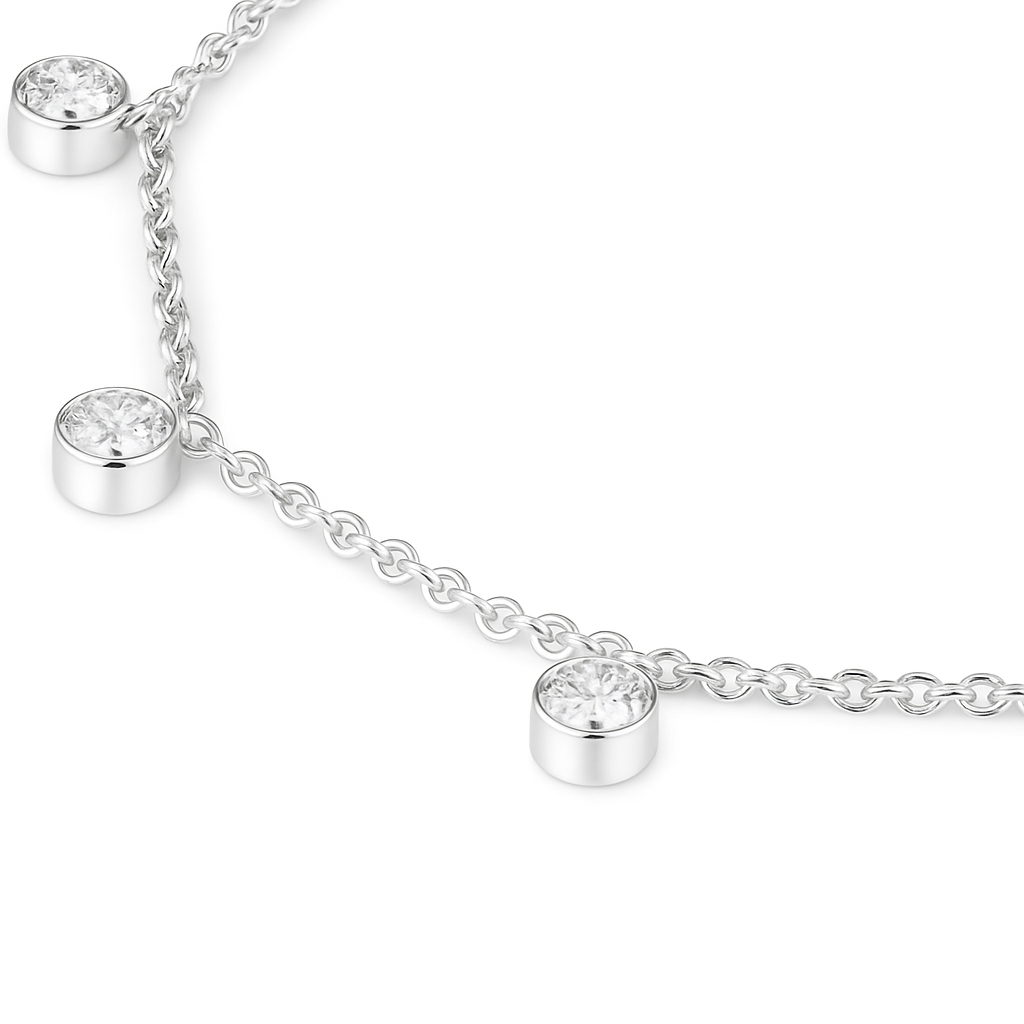 Forma Harmony Necklace – White Diamond