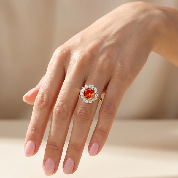 Orange Padparadscha Sapphire