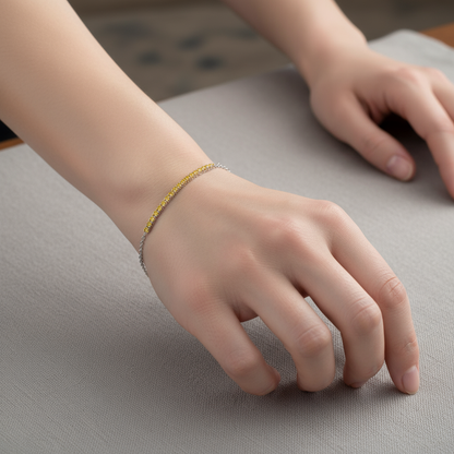 Juno Half Tennis Bracelet – Purple Amethyst